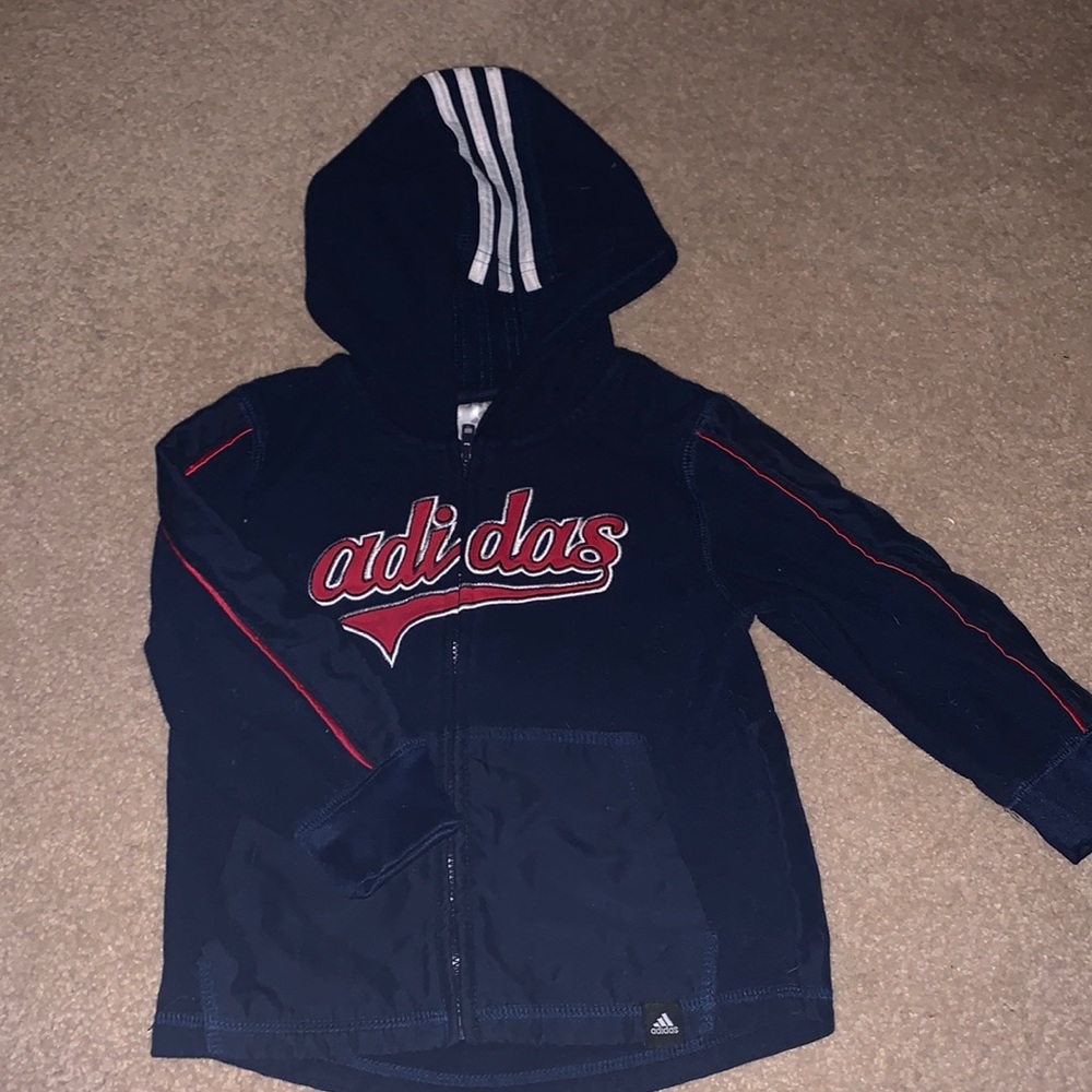 Vintage Puffer coat/jacket Adidas Hoodie